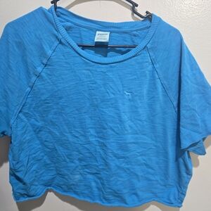 Victoria's Secret Blue Crop Top